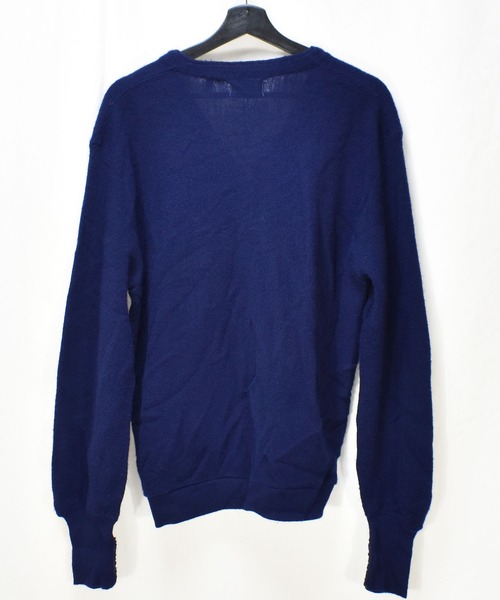 LACOSTE（ラコステ）の「【ヴィンテージ古着】70's IZOD LACOSTE/アイゾッドラコステ アクリルニットカーディガン（カーディガン/ボレロ・メンズ・ネイビー・LARGE）」の10枚目の写真