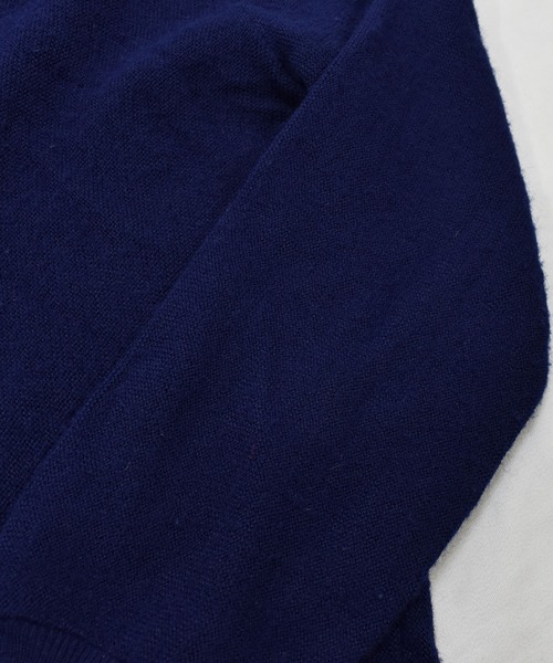 LACOSTE（ラコステ）の「【ヴィンテージ古着】70's IZOD LACOSTE/アイゾッドラコステ アクリルニットカーディガン（カーディガン/ボレロ・メンズ・ネイビー・LARGE）」の7枚目の写真