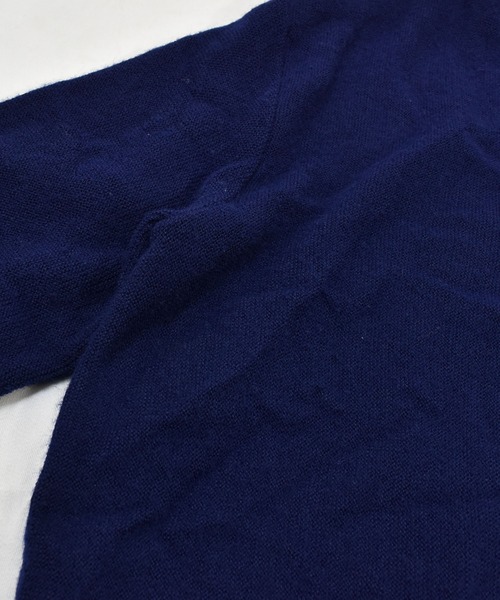 LACOSTE（ラコステ）の「【ヴィンテージ古着】70's IZOD LACOSTE/アイゾッドラコステ アクリルニットカーディガン（カーディガン/ボレロ・メンズ・ネイビー・LARGE）」の5枚目の写真
