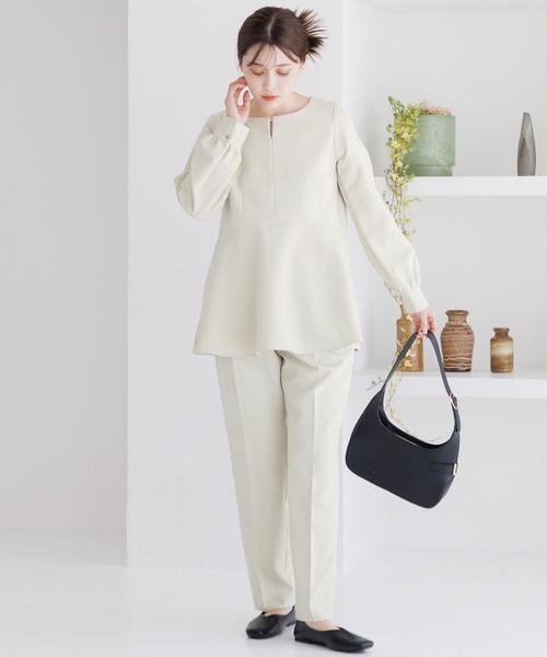 Dita Muaj.（ディータムアージュ）の「美シルエットパンツ（その他パンツ・レディース・ナチュラル/ブラック・M）」の13枚目の写真