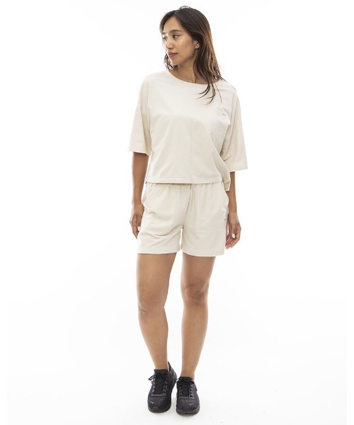 BILLABONG(ビラボン)の「BILLABONG レディース 【CHILLWEAR】 WALK SHORTS ウォークパンツ/ショートパンツ 【2024年春夏モデル】/ビラボンウエストゴムリラックスボトムス(その他パンツ・レディース・グレー/アイボリー・MEDIUM/LARGE)」の5枚目の写真