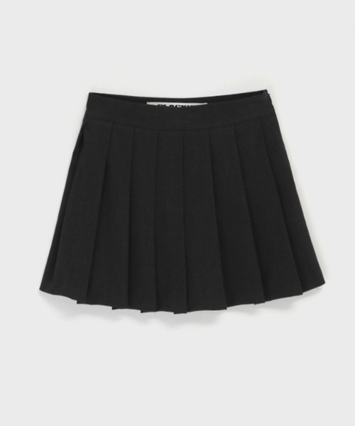 BLACKUP（ブラックアップ）の「[MADE] ドミニクプリーツミニスカートパンツ（スカート・レディース・ブラック/チャコールグレー・SMALL/MEDIUM/LARGE）」の3枚目の写真