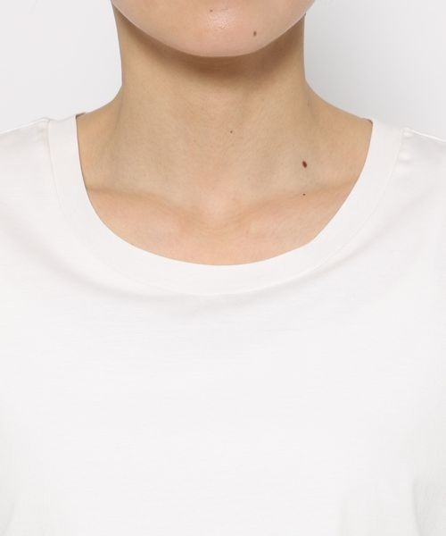 Andemiu(アンデミュウ)の「チュールカサネT111582(Tシャツ/カットソー・レディース・オフホワイト/ブラック/グリーン・FREE)」の15枚目の写真