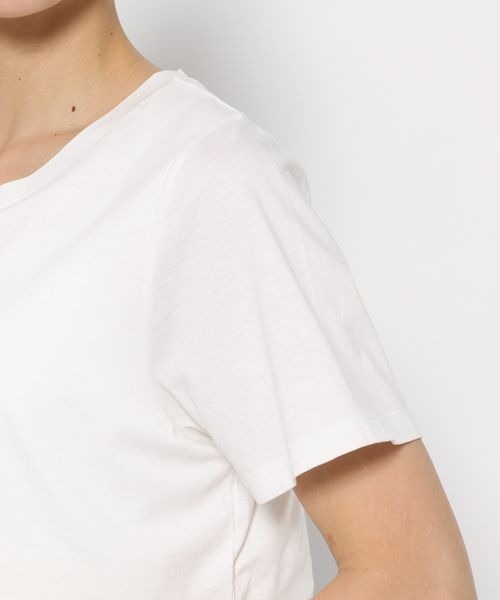 Andemiu(アンデミュウ)の「チュールカサネT111582(Tシャツ/カットソー・レディース・オフホワイト/ブラック/グリーン・FREE)」の16枚目の写真