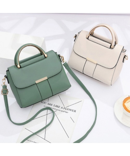 Miniministore（ミニミニストア）の「ショルダーバッグ レディース 斜めがけ（ショルダーバッグ・レディース・アイボリー/ライトブラウン/パープル/ミント/ブラック/レッド・FREE）」の11枚目の写真