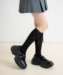 WEGO | WEGO/リボンリブハイソックス(ソックス/靴下)