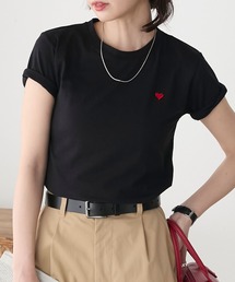 BONLECILL | ハート刺繍/箔プリント アソートTEE(Tシャツ/カットソー)