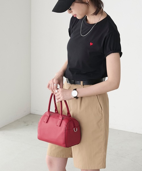 BONLECILL(ボンルシール)の「ハート刺繍/箔プリント アソートTEE(Tシャツ/カットソー・レディース・ブラック系1/ブラック系2/オフホワイト/ホワイト系2/ホワイト系1/ブラック・FREE)」の20枚目の写真