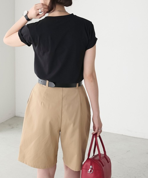 BONLECILL(ボンルシール)の「ハート刺繍/箔プリント アソートTEE(Tシャツ/カットソー・レディース・ブラック系1/ブラック系2/オフホワイト/ホワイト系2/ホワイト系1/ブラック・FREE)」の15枚目の写真