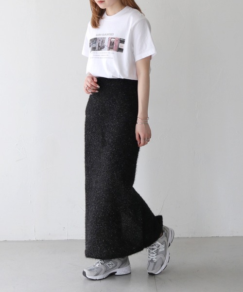 HER CLOSET(ハークローゼット)の「 【HER CLOSET】累計1万枚販売突破!!WEB限定フォトプリントロゴTシャツ WEB LIMITED PHOTO PRINT LOGO T-SHIRT(Tシャツ/カットソー・レディース・オフホワイト/ホワイト系その他/ブラック・S/M/L)」の17枚目の写真