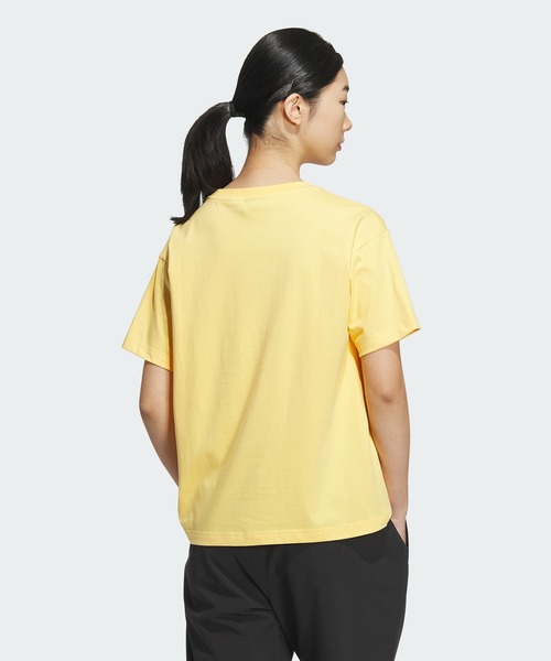 adidas（アディダス）の「W FLOWER グラフィック Tシャツ1 / アディダス adidas（Tシャツ/カットソー・レディース・オレンジ/ホワイト/ブラック・XX-LARGE/LARGE/MEDIUM/SMALL/X-LARGE/X-SMALL）」の12枚目の写真
