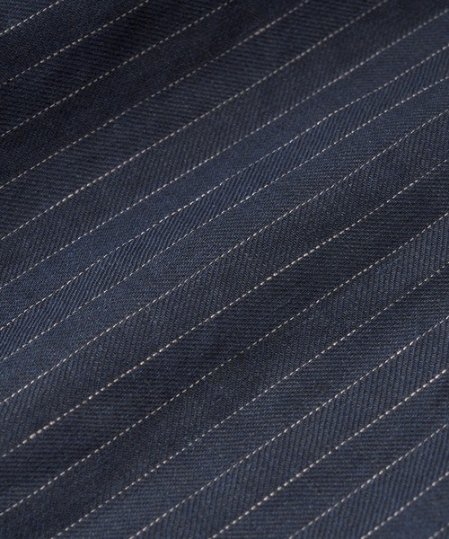 RIVE DROITE(リヴドロワ)の「リネンストライプホルターワンピース(ワンピース・レディース・ネイビー/ブラウン・FREE)」の13枚目の写真