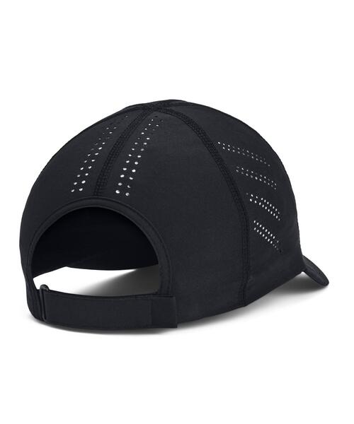 UNDER ARMOUR（アンダーアーマー）の「UAアイソチル ローンチ アジャスタブル キャップ（ランニング/レディース）（キャップ・レディース・ブラック・ONESIZE）」の2枚目の写真