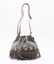 CIAOPANIC | 【Ciaopanic】　フリンジ巾着SD(ショルダーバッグ)