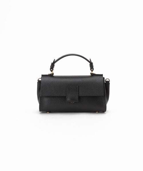 美品　LORISTELLA ブラック ショルダーバッグ LORISTELLA 「LORISTELLA」 ワンポイントショルダーバッグ