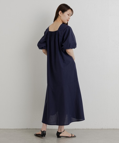 russet(ラシット)の「【ANOTHER BRANCH】バルーンスリーブワンピース (O-149)(ワンピース・レディース・ブラック/ネイビー/ブラウン・FREE)」の15枚目の写真