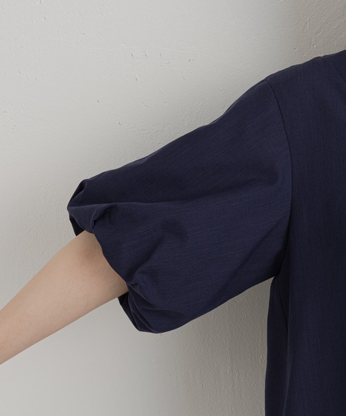 russet(ラシット)の「【ANOTHER BRANCH】バルーンスリーブワンピース (O-149)(ワンピース・レディース・ブラック/ネイビー/ブラウン・FREE)」の22枚目の写真