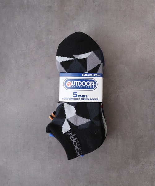 OUTDOOR PRODUCTS(アウトドアプロダクツ)の「OUTDOOR 5足セット ソックス メンズ スニーカーソックス 5P(ソックス/靴下・メンズ・F/A/I/G/B/C/D/E/H/J・FREE)」の21枚目の写真