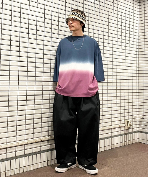 is-ness(イズネス)の「【is-ness × GRAMICCI】HORIZON OVERDYE T-SHIRT(Tシャツ/カットソー・メンズ・グリーン/チャコールグレー・LARGE/MEDIUM)」の22枚目の写真