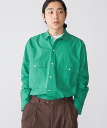 【ZOZO限定】SHIPS.me: ビッグポケットボックスシャツ