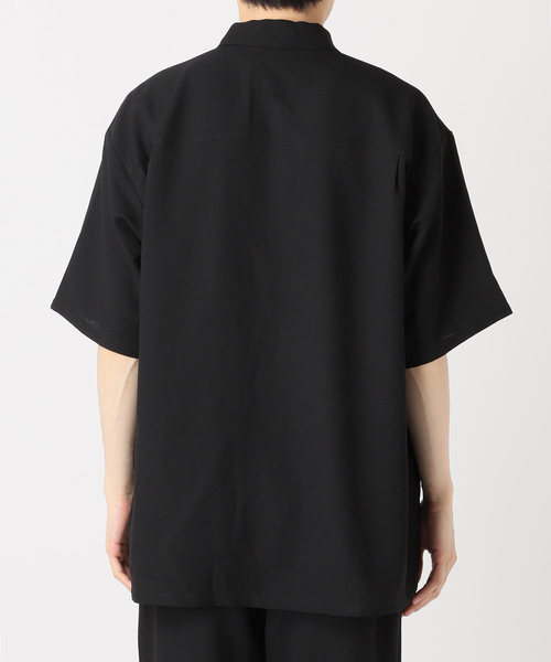 JOURNAL STANDARD relume（ジャーナルスタンダード　レリューム）の「Reflax ウォッシャブル オーバーサイズポロシャツ（ポロシャツ・メンズ・ブラック/オリーブ/ベージュ系その他/ネイビー・MEDIUM/LARGE）」の14枚目の写真