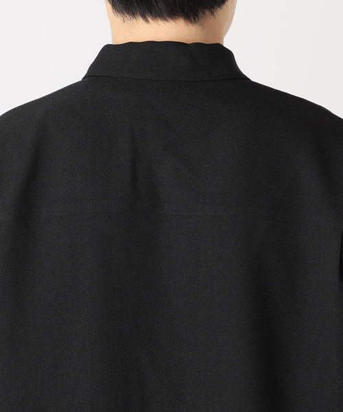 JOURNAL STANDARD relume（ジャーナルスタンダード　レリューム）の「Reflax ウォッシャブル オーバーサイズポロシャツ（ポロシャツ・メンズ・ブラック/オリーブ/ベージュ系その他/ネイビー・MEDIUM/LARGE）」の13枚目の写真