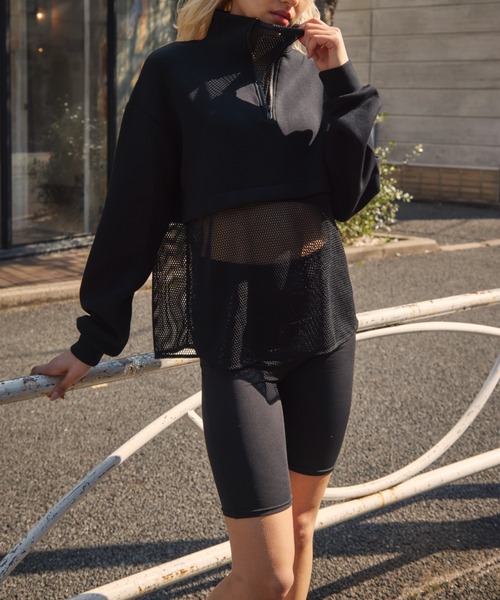福寿外貌(フクジュガイボウ)の「ロゴ バイカーパンツ バイカーショーツ(その他パンツ・レディース・ブラック・M/S)」の2枚目の写真