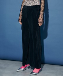 Pleated Loose Wide Slacks / プリーツルーズワイドスラックス【uyu./ウユ】
