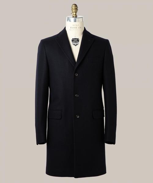 UNITED ARROWS（ユナイテッドアローズ）の「UAD ウール ジャージー チェスター コート†（チェスターコート・メンズ・ブラック/ベージュ/ネイビー・46/42/44/50/52/48）」の3枚目の写真