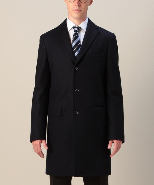 UNITED ARROWS（ユナイテッドアローズ）の「UAD ウール ジャージー チェスター コート†（チェスターコート・メンズ・ブラック/ベージュ/ネイビー・46/42/44/50/52/48）」の16枚目の写真