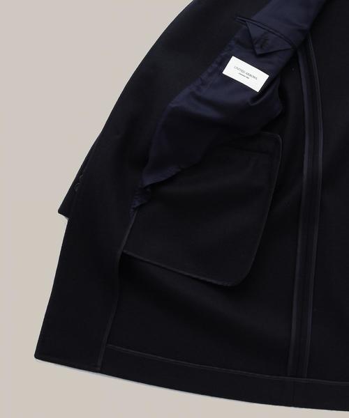 UNITED ARROWS（ユナイテッドアローズ）の「UAD ウール ジャージー チェスター コート†（チェスターコート・メンズ・ブラック/ベージュ/ネイビー・46/42/44/50/52/48）」の21枚目の写真