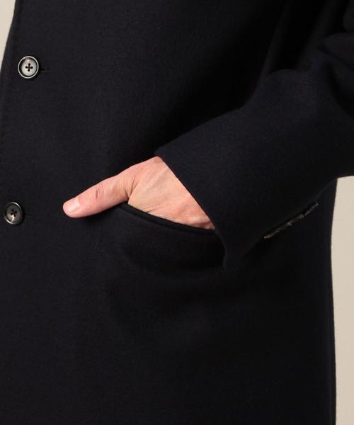 UNITED ARROWS（ユナイテッドアローズ）の「UAD ウール ジャージー チェスター コート†（チェスターコート・メンズ・ブラック/ベージュ/ネイビー・46/42/44/50/52/48）」の12枚目の写真