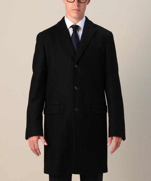 UNITED ARROWS（ユナイテッドアローズ）の「UAD ウール ジャージー チェスター コート†（チェスターコート・メンズ・ブラック/ベージュ/ネイビー・46/42/44/50/52/48）」の5枚目の写真