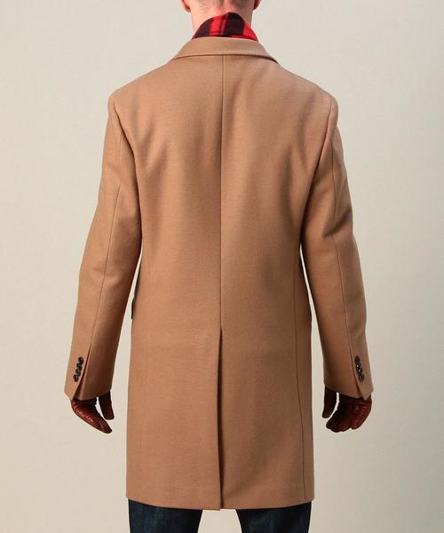 UNITED ARROWS（ユナイテッドアローズ）の「UAD ウール ジャージー チェスター コート†（チェスターコート・メンズ・ブラック/ベージュ/ネイビー・46/42/44/50/52/48）」の6枚目の写真