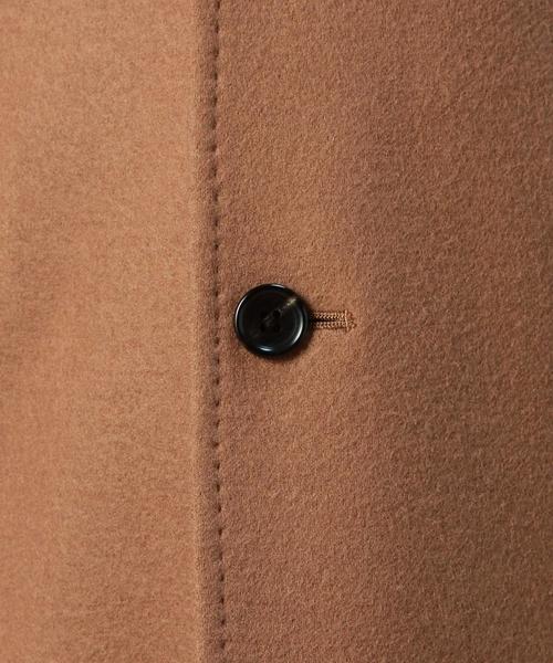 UNITED ARROWS（ユナイテッドアローズ）の「UAD ウール ジャージー チェスター コート†（チェスターコート・メンズ・ブラック/ベージュ/ネイビー・46/42/44/50/52/48）」の7枚目の写真