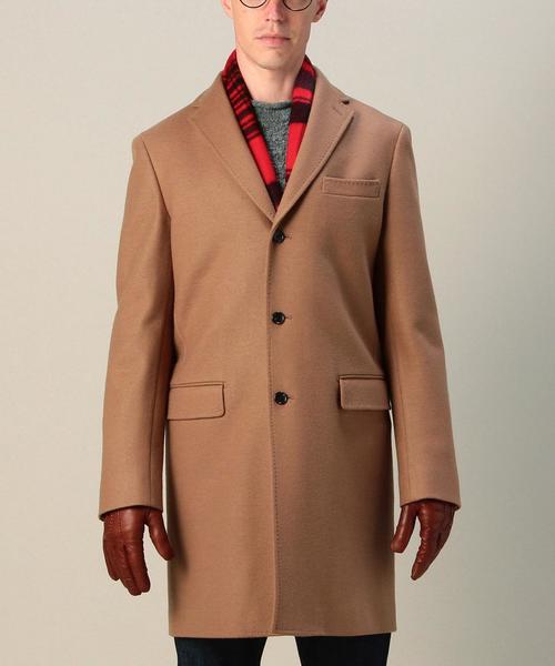 UNITED ARROWS（ユナイテッドアローズ）の「UAD ウール ジャージー チェスター コート†（チェスターコート・メンズ・ブラック/ベージュ/ネイビー・46/42/44/50/52/48）」の8枚目の写真