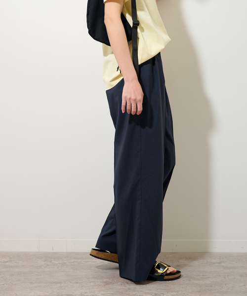 追加》トロギャザータックパンツ（スラックス）｜JOURNAL