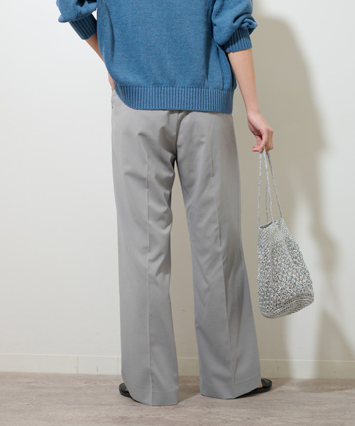 JOURNAL STANDARD relume(ジャーナルスタンダード レリューム)の「《追加》トロギャザータックパンツ(スラックス・レディース・チャコールグレー/ブラック/ライトグレー/ネイビー・36/38)」の15枚目の写真
