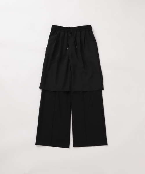 追加》トロギャザータックパンツ（スラックス）｜JOURNAL
