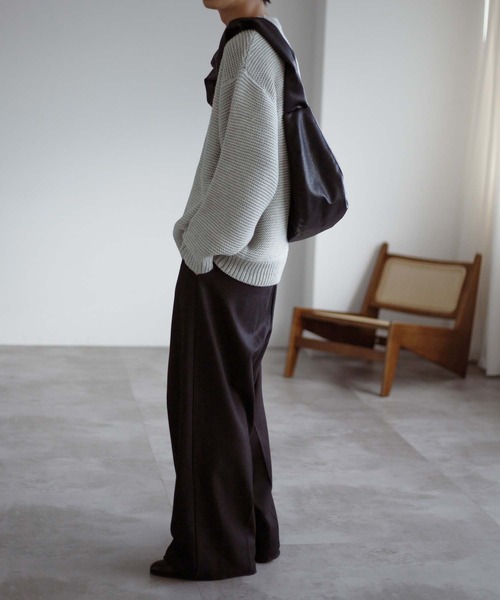 epnok(エプノック)の「シャーリングショルダーBAG(ショルダーバッグ・メンズ・レッド/ブラック/キャメル/ダークブラウン・ONE SIZE)」の15枚目の写真