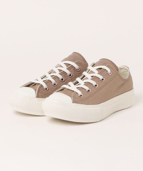 国内配送 CONVERSE ALL STAR LIGHT PLTS II PG OX GREIGE CONVERSE コンバース converse 31312001/31312002 オールスター