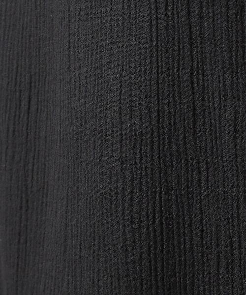 SHOO・LA・RUE（シューラルー）の「◆【洗える】ふんわり さらさら コットンシフォン シャツワンピース（ワンピース・レディース・イエロー/サンドベージュ/オレンジ/ブラック/ブルーグリーン・02/03/04）」の10枚目の写真