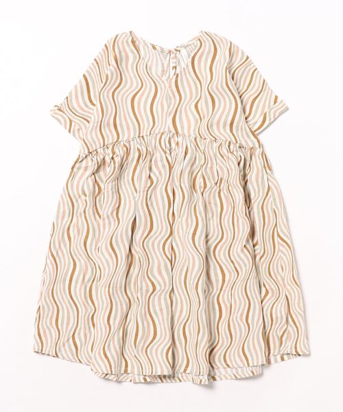 【セール】【Bs】【it】【Rylee＋Cru】MAXWELL DRESS || RETRO WAVES（その他ベビー用品）｜Rylee + Cru（ライリーアンドクルー）