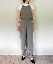 グレー サロペット ワイドレッグ CLANE CLANE（クラネ）｜レディースのサロペット/オーバーオール一覧