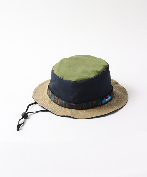 KAVU(カブー)の「KAVU / カブー Organic Strap Bucket US 1911183(ハット・メンズ・ベージュ/ネイビー/ブラック/その他・SMALL/LARGE)」の4枚目の写真