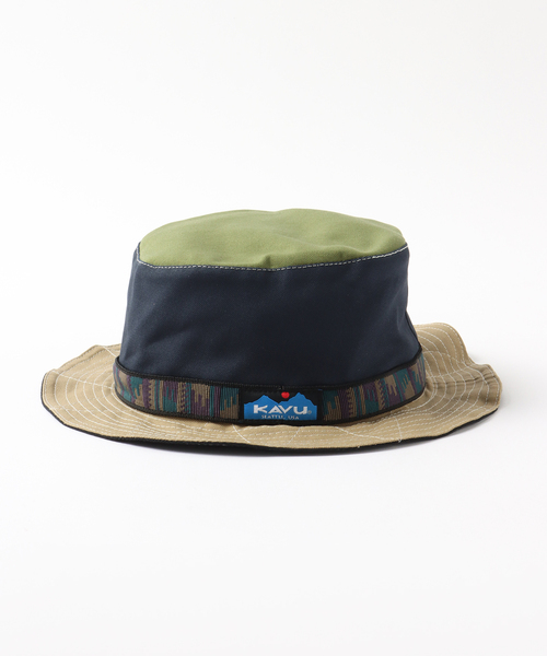 KAVU(カブー)の「KAVU / カブー Organic Strap Bucket US 1911183(ハット・メンズ・ベージュ/ネイビー/ブラック/その他・SMALL/LARGE)」の10枚目の写真
