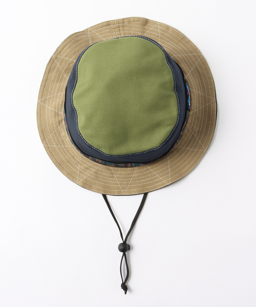 KAVU(カブー)の「KAVU / カブー Organic Strap Bucket US 1911183(ハット・メンズ・ベージュ/ネイビー/ブラック/その他・SMALL/LARGE)」の8枚目の写真