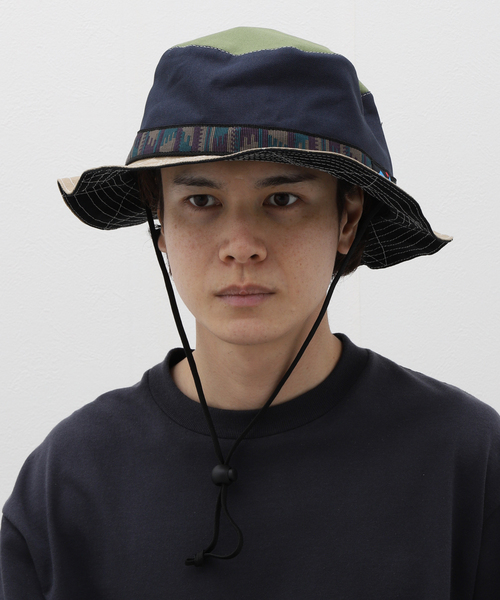 KAVU(カブー)の「KAVU / カブー Organic Strap Bucket US 1911183(ハット・メンズ・ベージュ/ネイビー/ブラック/その他・SMALL/LARGE)」の13枚目の写真