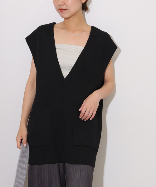 meme relume ニットベスト　ハーネス JOURNAL STANDARD relume（ジャーナルスタンダード レリューム