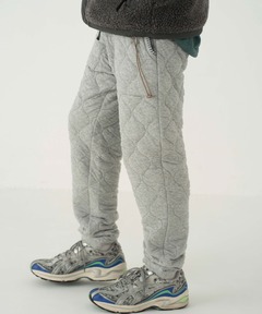 【暖】ウェーブキルトイージーパンツ